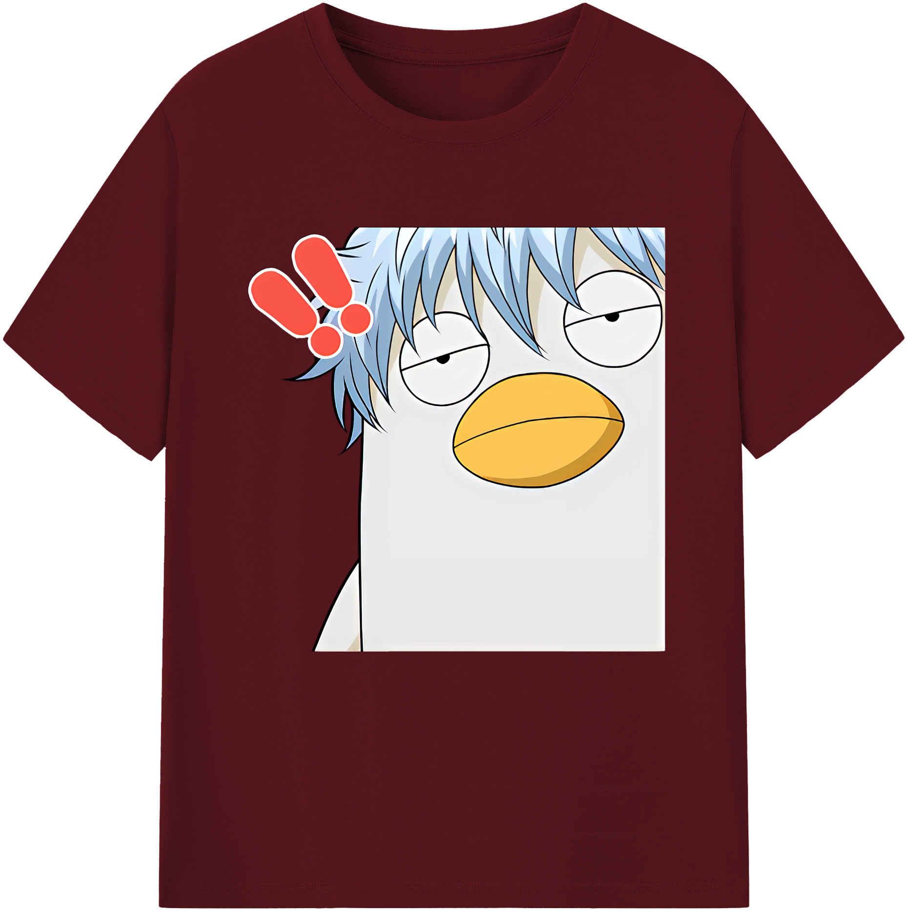 （画像用） ぎんたま 坂田銀時（さかたぎんとき） 神楽 志村新八（しむら しんぱち） GINTAMA Sakata Gintoki Kagura Shimura Shinpachi 綿100％半袖Tシャツ（フロントプリント）